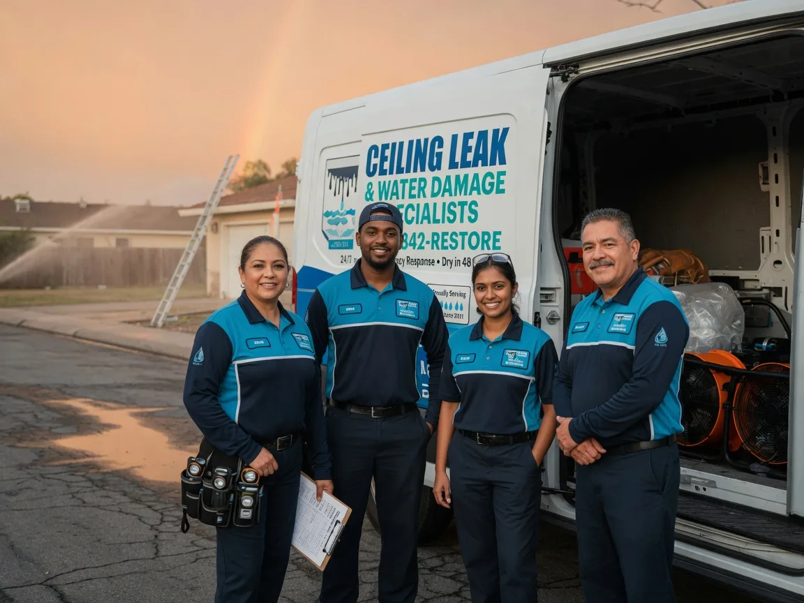 Ceiling Leak Cleanup company in Huntsville, IL